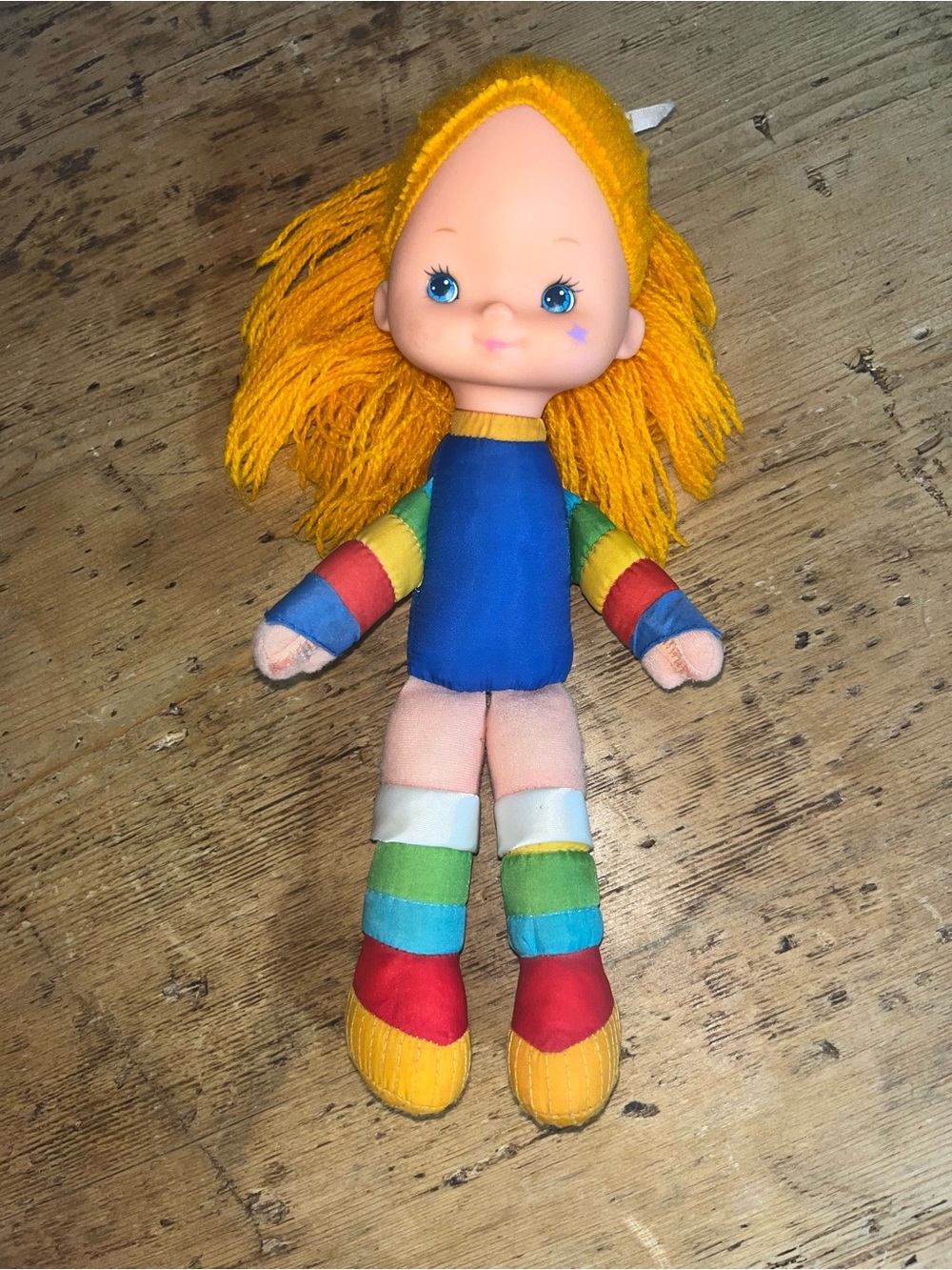 Vintage 1983 Rainbow Bright Plush Doll. Hallmark. Mattel